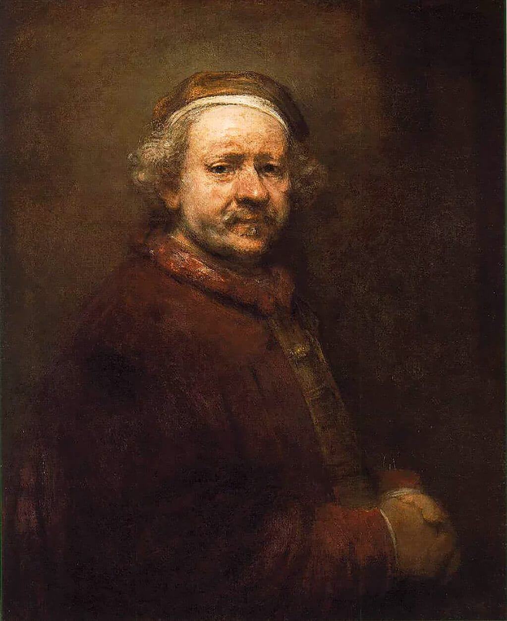 Self-Portrait at the Age of 63, Rembrandt (1669); National Gallery, London