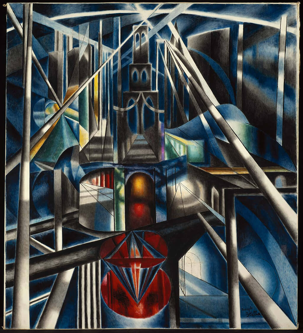 Joseph Stella: Brooklyn Bridge (1919); Yale University Art Gallery, Connecticut