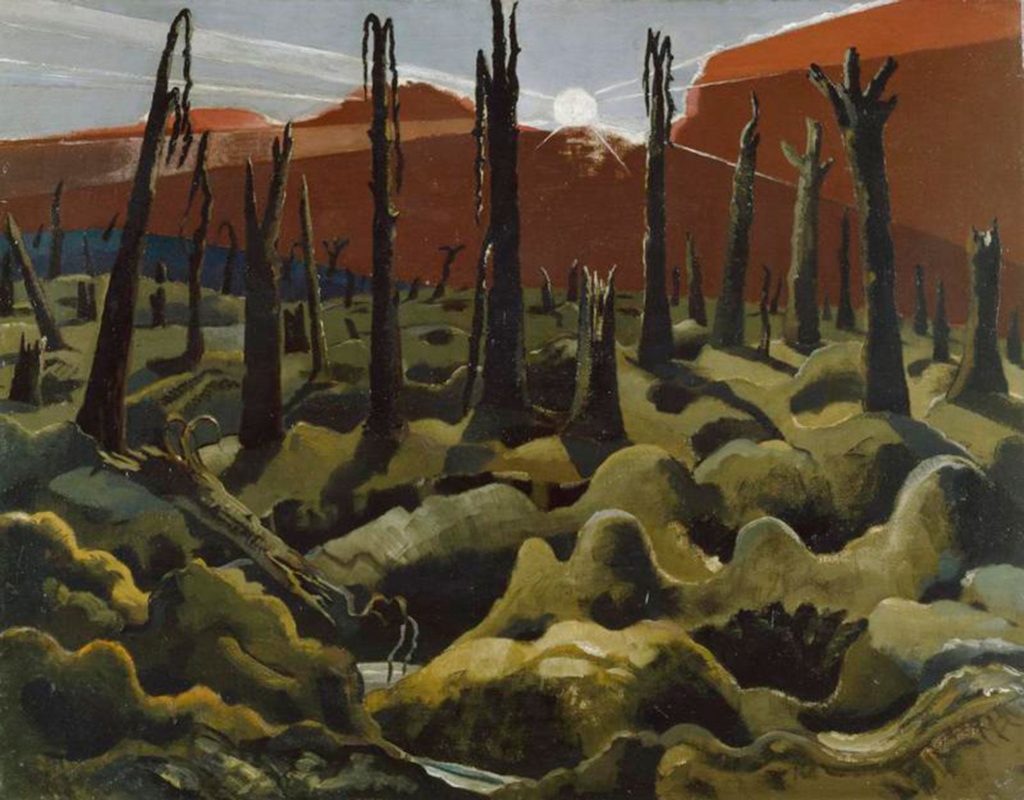 Paul Nash: haunting paintings from the battlefields of war | Fisun Güner