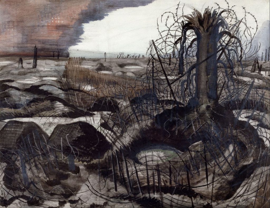 Paul Nash: haunting paintings from the battlefields of war | Fisun Güner