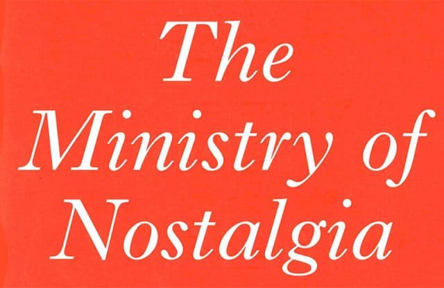 The great austerity con: The Ministry of Nostalgia by Owen Hatherley