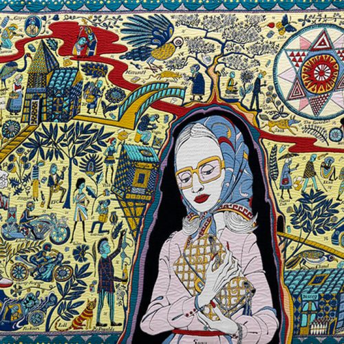 Walthamstow Tapestry (detail), 2009; The China Academy of Art, Hangzhou