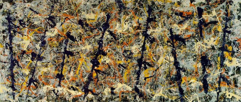 Jackson Pollock, Blue Poles, 1952